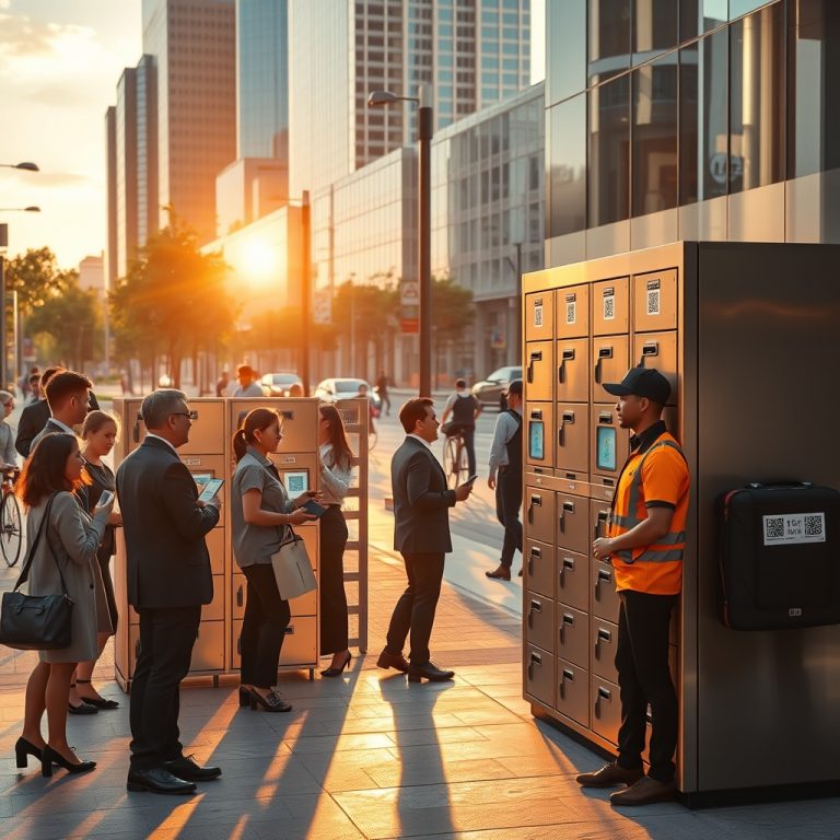 The Strategic Edge of On-Demand Drop-Off and Smart Locker Solutions in Modern Urban Logistics