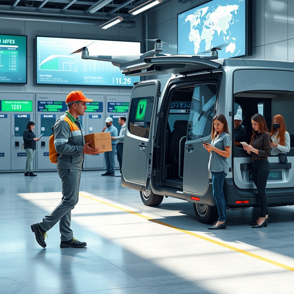 The Strategic Edge of Scheduled Parcel Pickup and On-Demand Courier Services in Modern Business Logistics