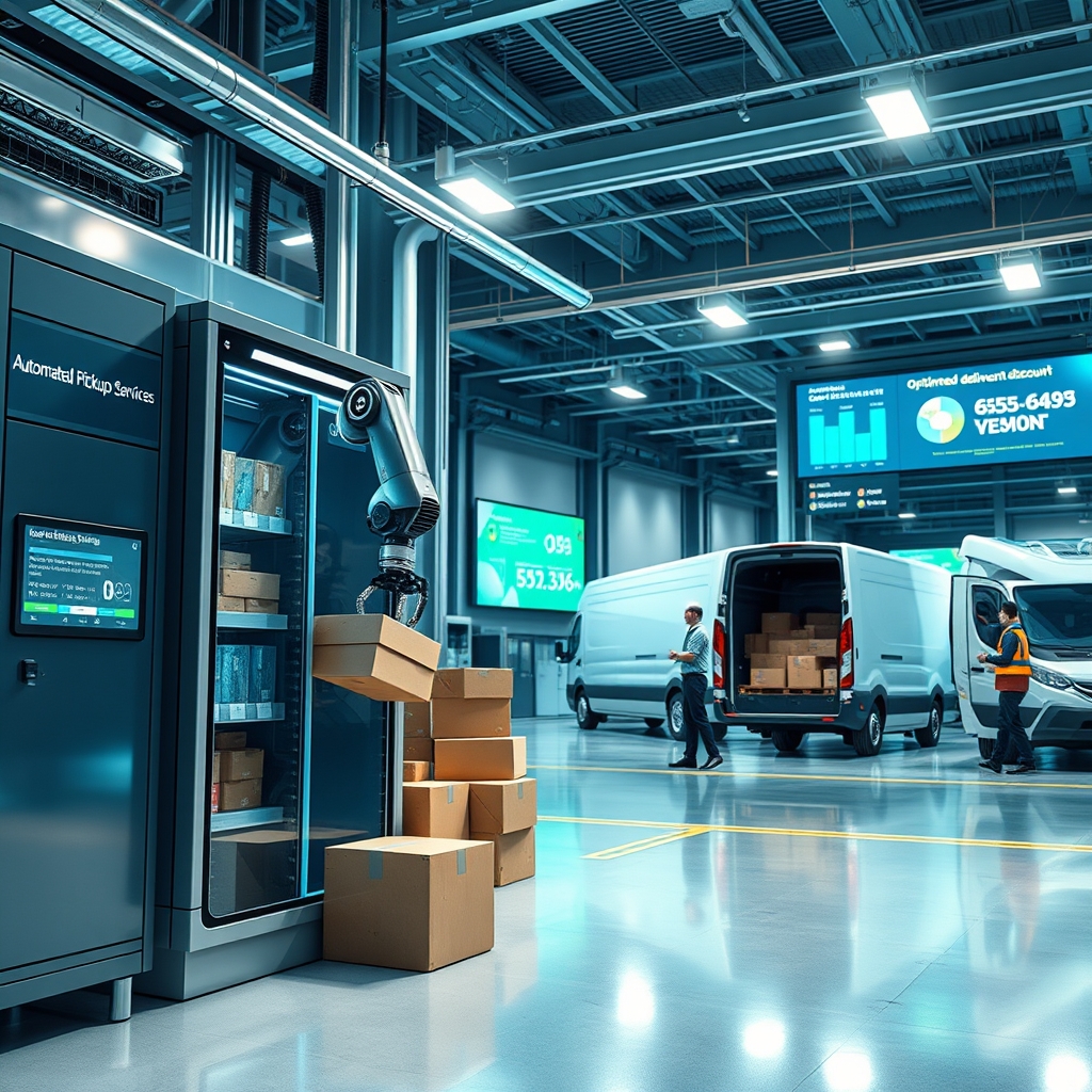The Strategic Integration of Automated Pickup Services and Bulk Shipping Discounts in Modern Corporate Logistics