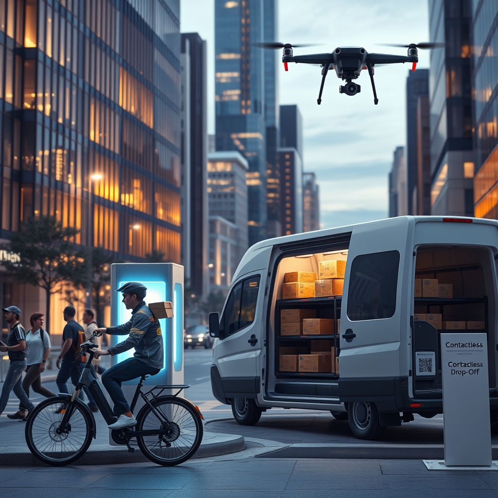 The Strategic Advantage of On-Demand Drop-Off and Contactless Delivery in Modern Urban Logistics