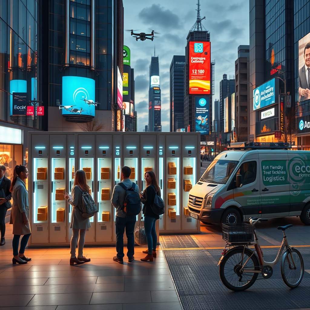 The Strategic Role of Same-Day Package Delivery and Smart Locker Integration in Modern Urban Logistics